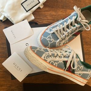 GUCCI logo tennis sneaker